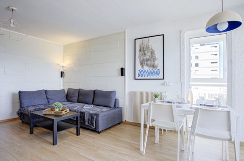 Foto 7 - Apartamento de 1 habitación en Canet-en-Roussillon con terraza y vistas al mar