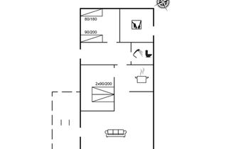 Photo 2 - Appartement de 2 chambres à Skjern avec terrasse