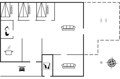 Photo 2 - Maison de 3 chambres à Grevinge