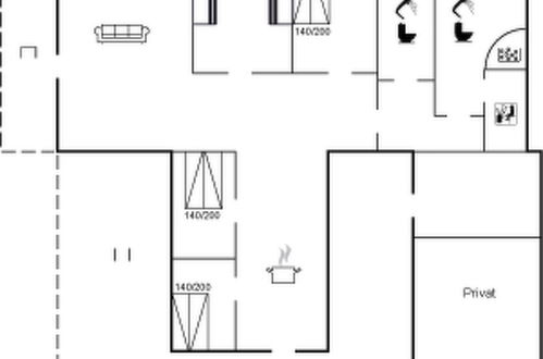 Foto 21 - Casa de 4 quartos em Fjerritslev com terraço e sauna