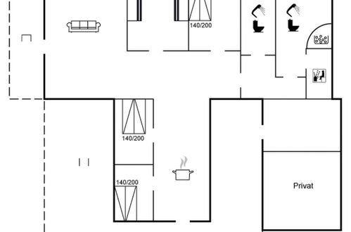 Photo 21 - Maison de 4 chambres à Fjerritslev avec terrasse et sauna