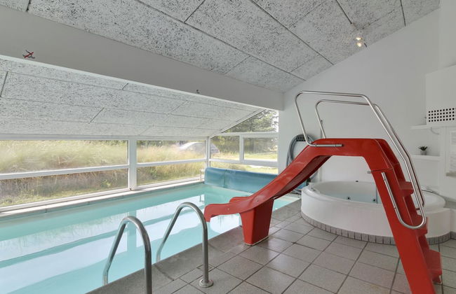 Casa de 4 quartos em Bindslev com piscina privada e terraço - Foto 14