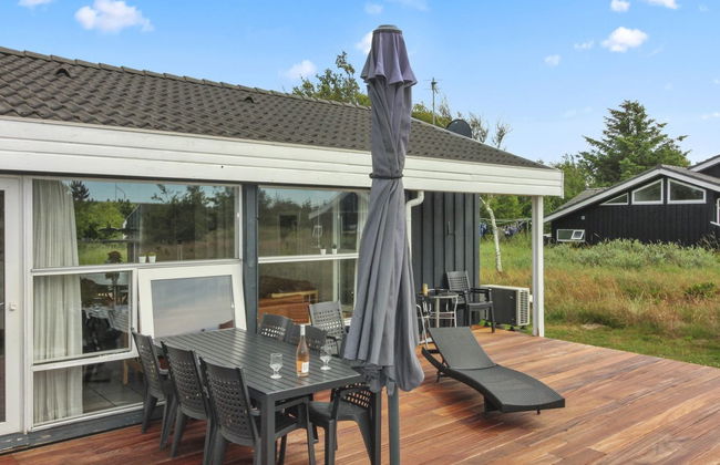 Casa de 4 quartos em Bindslev com piscina privada e terraço - Foto 5