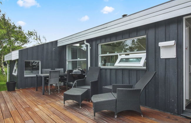 Casa de 4 quartos em Bindslev com piscina privada e terraço - Foto 4