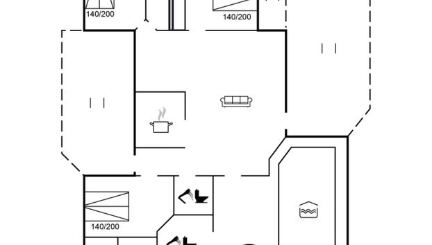 Haus mit 4 Schlafzimmern in Bindslev mit privater pool und terrasse - Foto 2