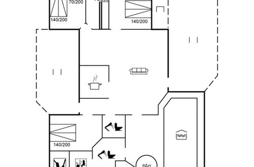 Foto 2 - Haus mit 4 Schlafzimmern in Bindslev mit privater pool und terrasse