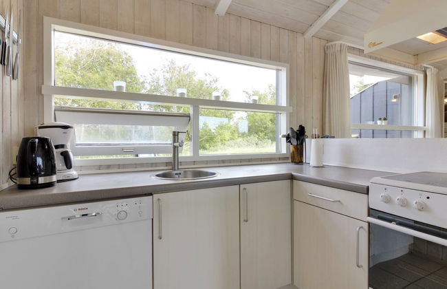 Casa de 4 quartos em Bindslev com piscina privada e terraço - Foto 24
