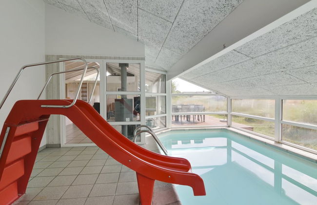 Casa de 4 quartos em Bindslev com piscina privada e terraço - Foto 13