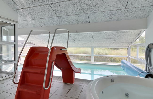 Casa de 4 quartos em Bindslev com piscina privada e terraço - Foto 23