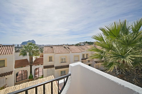 Foto 18 - Casa de 3 habitaciones en Calpe con piscina y vistas al mar