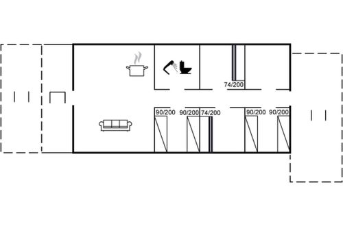 Foto 2 - Casa de 4 quartos em Spøttrup com terraço