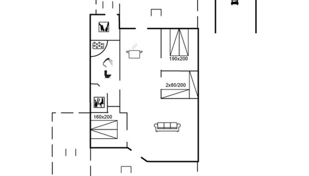 Casa de 3 quartos em Sjølund com terraço e sauna - Foto 2