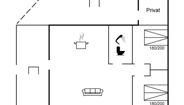 Haus mit 2 Schlafzimmern in Øster Assels mit terrasse - Foto 2