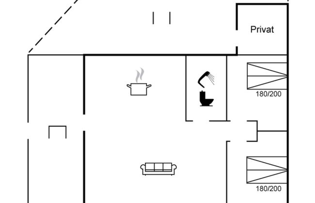 Haus mit 2 Schlafzimmern in Øster Assels mit terrasse - Foto 2