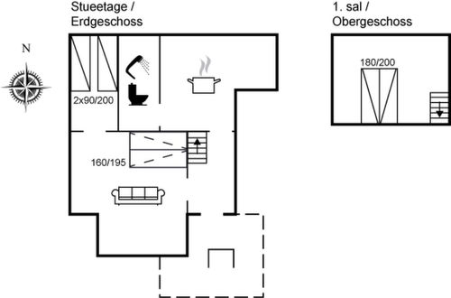 Photo 2 - 2 bedroom Apartment in Højer with terrace