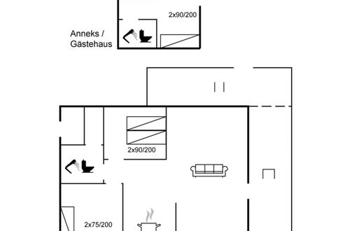 Foto 30 - Haus mit 2 Schlafzimmern in Harboøre