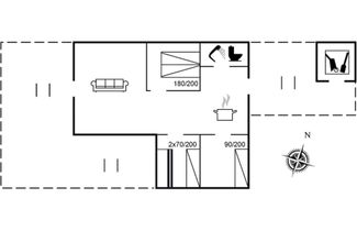 Foto 2 - Casa de 3 quartos em Rindby Strand com terraço