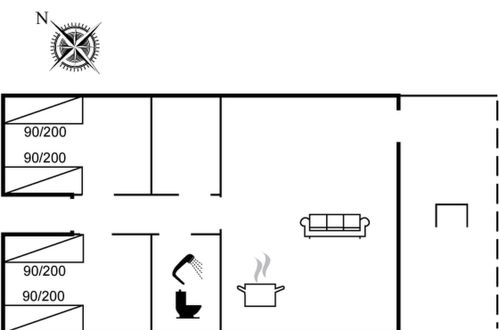 Foto 24 - Appartamento con 2 camere da letto a Fanø Bad con piscina