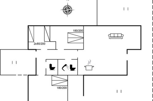 Foto 33 - Casa con 3 camere da letto a Ørum con terrazza