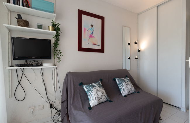 Appartamento con 2 camere da letto a La Grande-Motte con piscina e giardino - Foto 10
