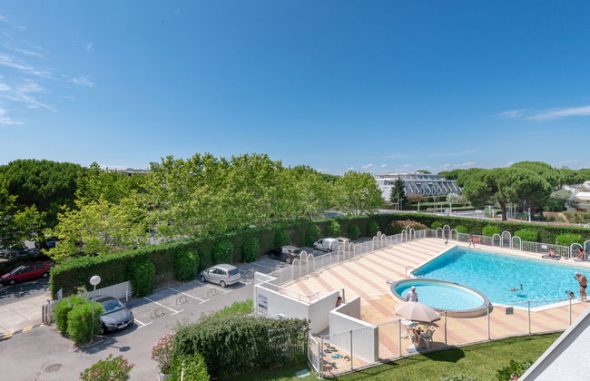 Appartamento con 2 camere da letto a La Grande-Motte con piscina e giardino - Foto 3