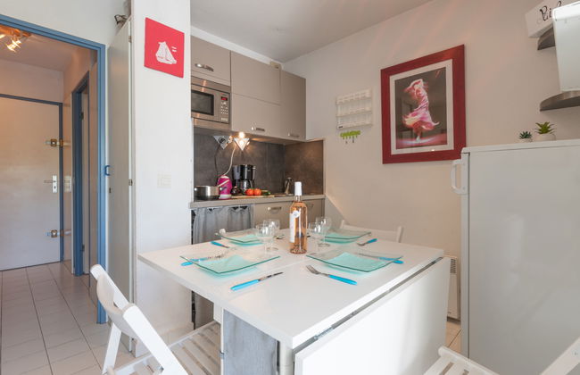 Appartamento con 2 camere da letto a La Grande-Motte con piscina e giardino - Foto 7