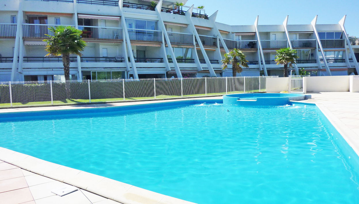 Apartment mit 2 Schlafzimmern in La Grande-Motte mit schwimmbad und garten - Foto 1