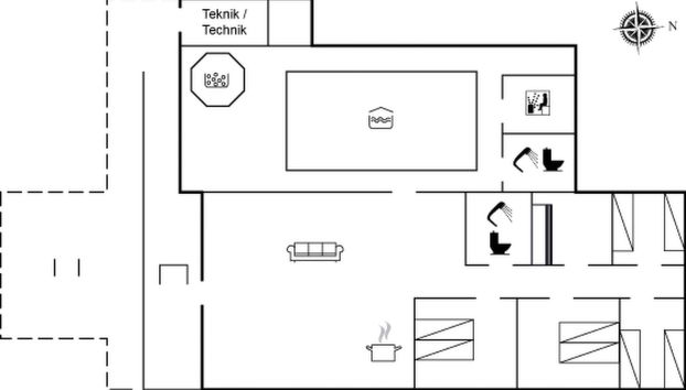 Haus mit 5 Schlafzimmern in Vejers Strand mit privater pool und terrasse - Foto 2