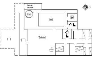Foto 2 - Casa de 5 quartos em Vejers Strand com piscina privada e terraço