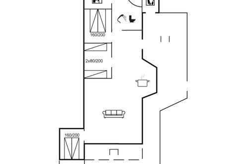 Foto 2 - Casa de 3 quartos em Rømø com sauna