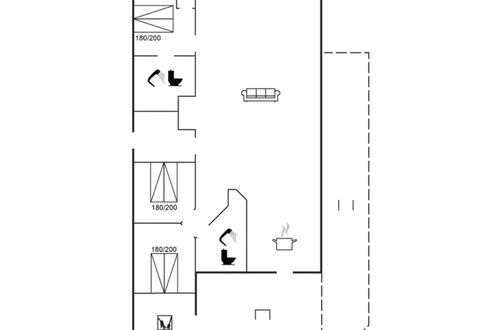 Foto 2 - Casa de 3 quartos em Rømø com sauna