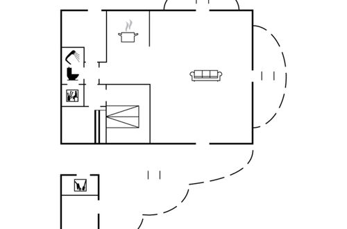 Foto 2 - Casa de 2 quartos em Rømø com sauna
