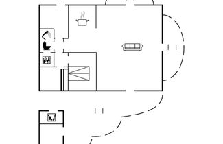 Foto 2 - Casa de 2 quartos em Rømø com sauna