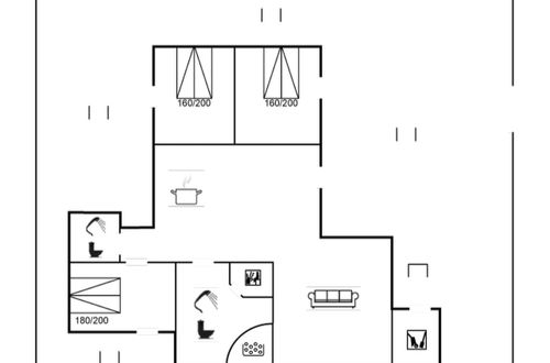 Foto 2 - Casa de 3 quartos em Nexø com terraço e sauna