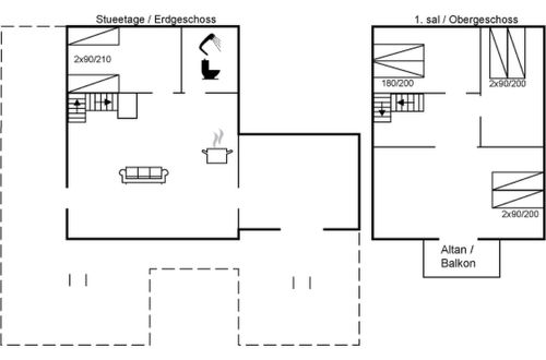 Foto 26 - Appartamento con 4 camere da letto a Aakirkeby con terrazza