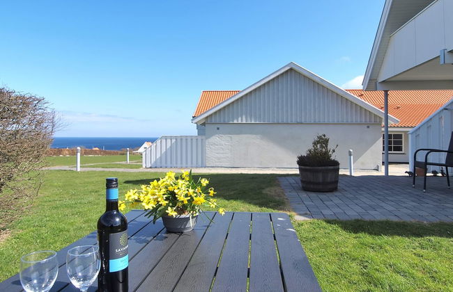 Apartamento de 2 quartos em Allinge com piscina e terraço - Foto 5