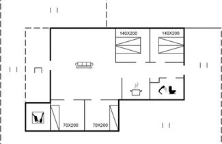 Foto 2 - Casa de 4 quartos em Løkken com terraço