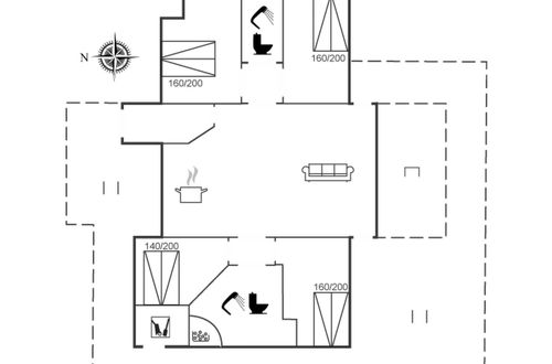 Foto 2 - Casa con 4 camere da letto a Løkken con terrazza