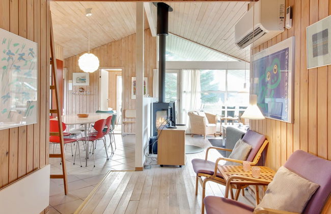 Casa de 4 quartos em Løkken com piscina privada e terraço - Foto 11