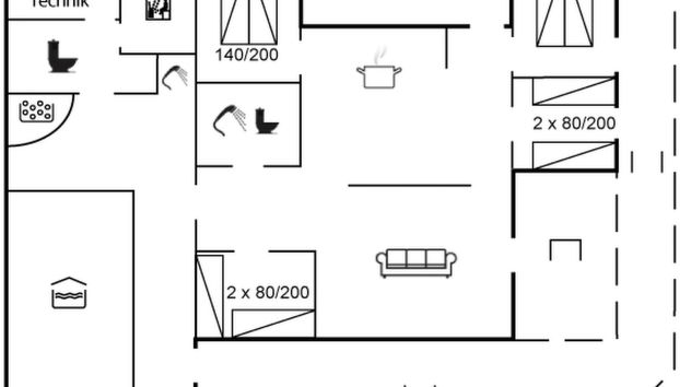 Haus mit 4 Schlafzimmern in Løkken mit privater pool und terrasse - Foto 2