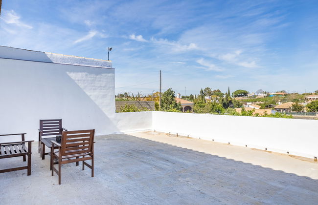 Casa de 4 quartos em Sanlúcar la Mayor com piscina privada e jardim - Foto 31