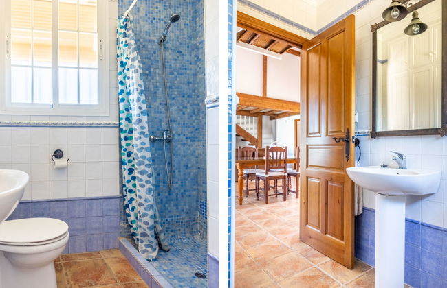 Casa de 4 quartos em Sanlúcar la Mayor com piscina privada e jardim - Foto 14