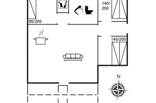 Foto 16 - Casa con 3 camere da letto a Løkken con terrazza