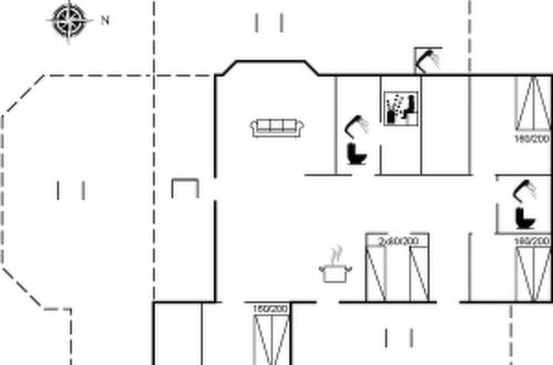 Foto 22 - Casa de 4 habitaciones en Løkken con terraza y sauna