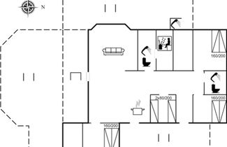 Foto 2 - Casa de 4 quartos em Løkken com terraço e sauna