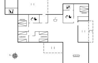 Foto 2 - Casa de 4 quartos em Løkken com terraço e sauna