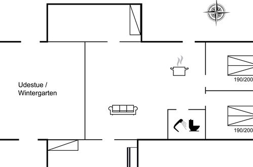 Foto 22 - Casa de 3 habitaciones en Løkken con terraza