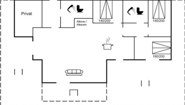 Haus mit 3 Schlafzimmern in Føllenslev mit terrasse - Foto 2