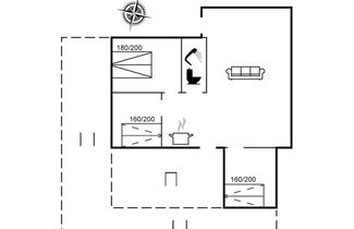Photo 2 - Maison de 3 chambres à Rindby Strand avec terrasse