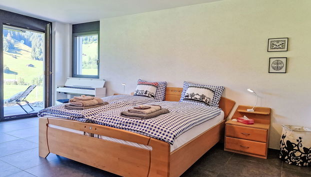 Apartment mit 2 Schlafzimmern in Zweisimmen mit terrasse - Foto 5